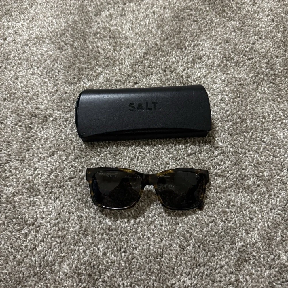 SALT Optics Higdon Sunglasses Polarized Smktort‎ 58 17 148 Handcrafted Japan